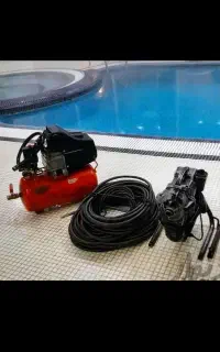 لوله بازکنی فنرزنی وپمپ باد بادستگاه قوی