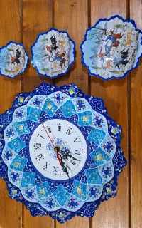 ساعت و دیوارکوب