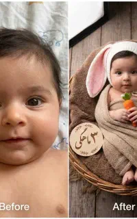 تبدیل عکس ساده به عکس آتلیه