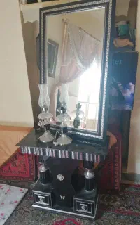 آینه وشمعدان وکنسول