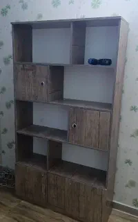 کتابخونه جا دار چهارطبقه عالی