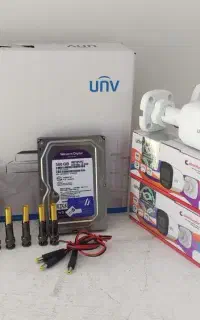 دوربین مداربسته پکیج 4 دوربین با صدا