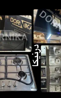 سینک فانتزی توکار/اجاق گاز دوحالتهR/هود توکارD301
