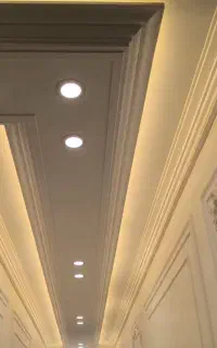 اجرای سفید کاری و گچ کاری لوکس
