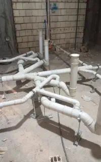 لوله کشی آب  فاضلاب