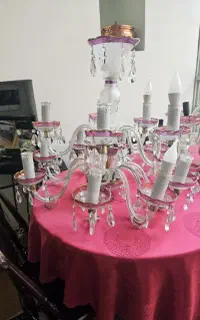 لوستر ۱۴ شعله پرنور قدیمی