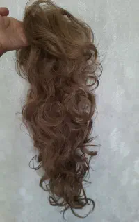 کلاه گیس زنانه موی مصنوعی فر بلند