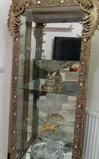 بوفه و ساعت و اینه کنسول و میز غذاخوری برنز