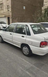 پراید ۱۳۲ مدل ۹۰ سفید تک برگ