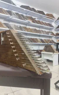 سنتور ساخته شده از چوب گردو