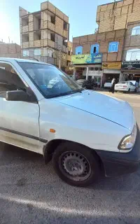 پراید سفید  دوگانه سوز کارخانه