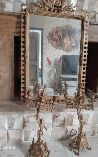 آینه وشمعدان