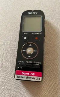 ویس رکوردر (ضبط‌کننده صدا) سونی مدل ICD-UX534F اصل