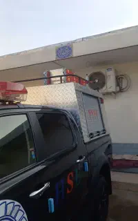 کی ام سی تی هشت پیشرو  اتش نشانی با تجهیزات کامل