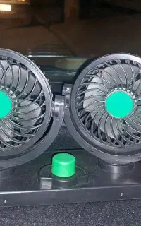 پنکه دوقلو خودرو کاملا نو