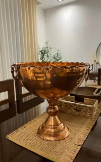 ظرف میوه خوری مسی