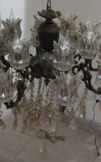 لوستر برنجی