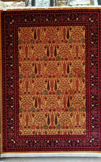 فرش سنتی لاکی کاشان