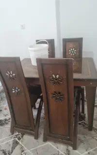 میز نهار خوری 4نفره
