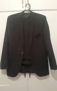 کت و شلوارمشکی سایز۴۶