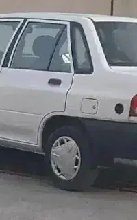 پراید مدل ۹۱ سفید تعمیر موتور کامل