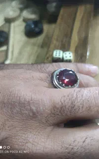 انگشتر یاقوت گارنت