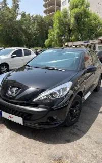207 مشکی سقف فلز ۱۴۰۴