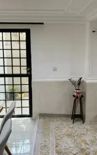 واحد منزل مبله یک خوابه حیاط دار تمیز