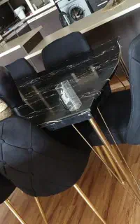 فروش مبلمان ۹نفره و ست نهارخوری ۶نفره