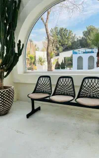 میز و صندلی انتظار 2 نفره 3 نفره 4 نفره مدرن شرکتی