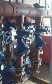 تاسیسات مکانیکی موتورخانه چیلر فن کوئل