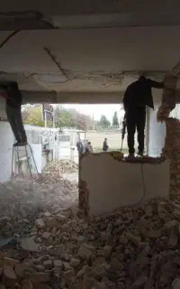 تخریب ساختمان رسول