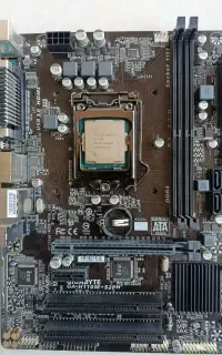 مادربرد H110 گیگابایت و cpu i5 نسل 7