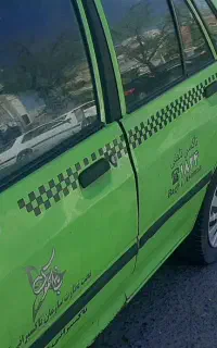 تاکسی پراید مدل ۸۳ سبز فسفری فروشی