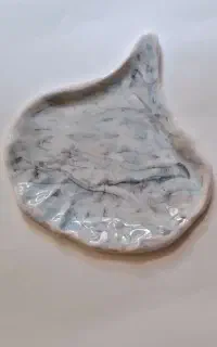 ظرف صدفی سرامیکی دستساز
