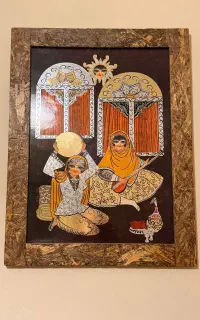 ۲ عدد تابلو صنایع دستی