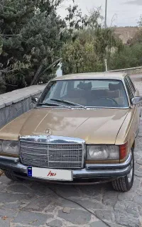 بنز 280 s بکر و استثنایی مدل 1973