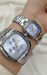 ساعت ست لوکس از برند الگانس کلاس مربعی