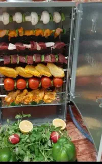 کباب پز بدون دود جدید دادلیسان ۲۸سیخه فروش فوری