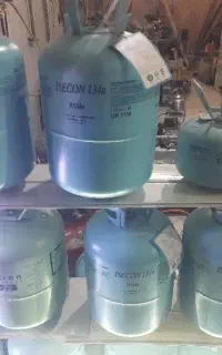 گاز یخچال گاز کولر خودرو و کولر گازی r134