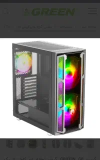 قاب کیس GREEN GRIFFIN G6 در حد آکبند