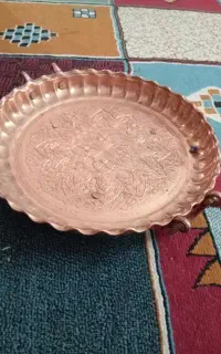 میوه خوری یا سینی مسی