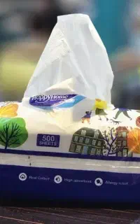 فروش دستمال هپی هوم ۵۰۰ برگ