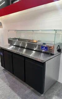 یخچال تاپینگ صنعتی / فریزر صنعتی / شوکیک
