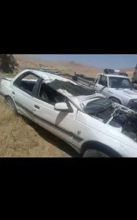 پژو پارس معاوضه با خودرو تصادفی