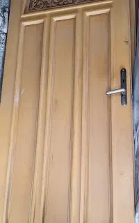 درب اتاق، تمام چوب، درودگری شده، ساخت نیشابور