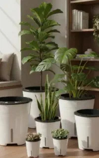 تعدادی گلدان هیدروپونیک