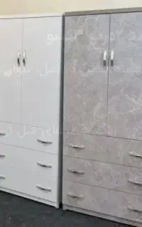 کمد لباس فقط رنگ سفید موجود کارکرده