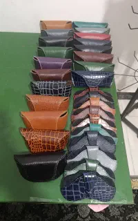 کیف عینک چرم