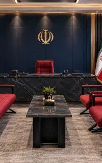 میز فلزی اداری کانتر مبل